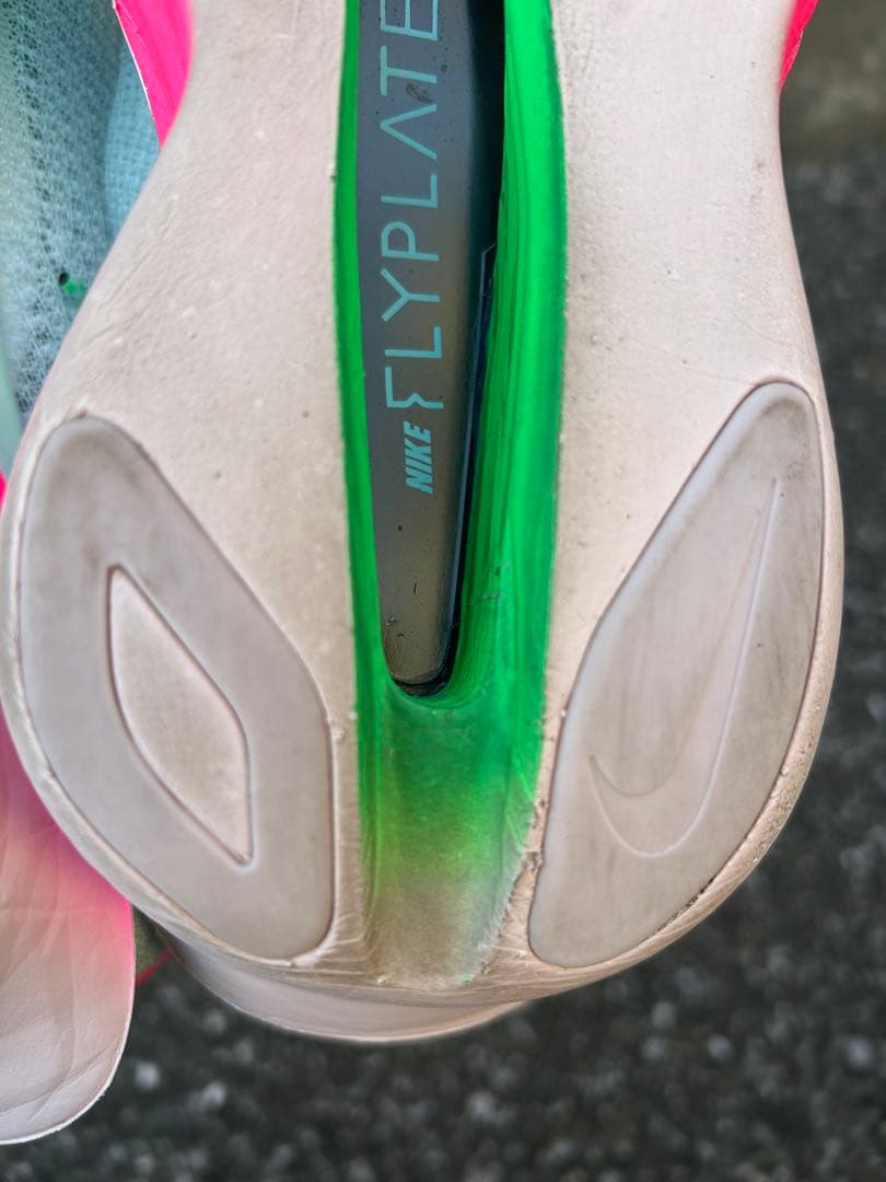 アルファフライ3 サイズ26.5センチ　走行約5〜6㌖