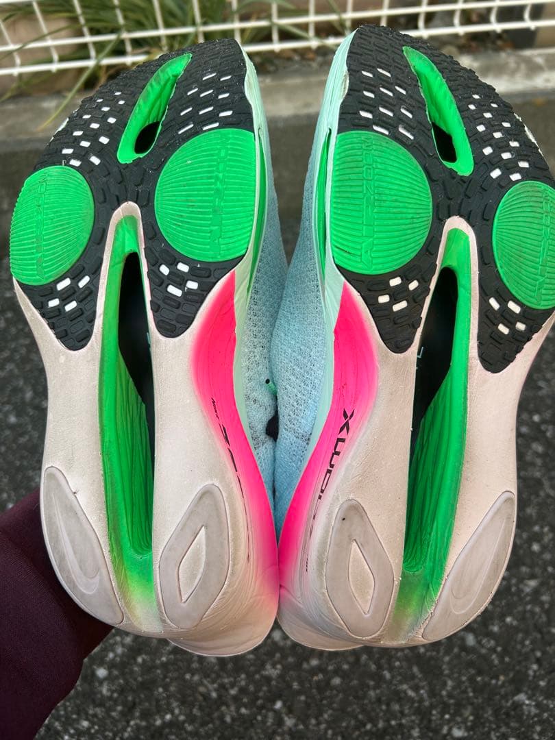 アルファフライ3 サイズ26.5センチ　走行約5〜6㌖