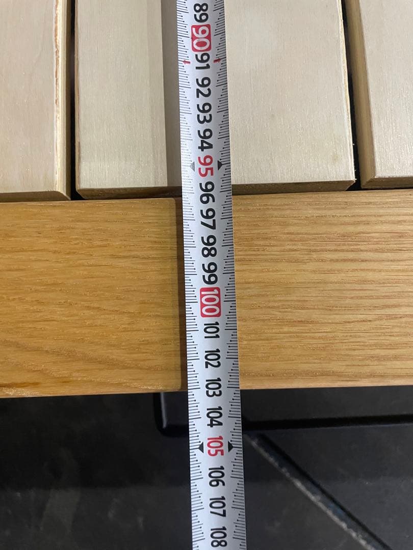 無印良品 シングル ベットフレーム 収納付き