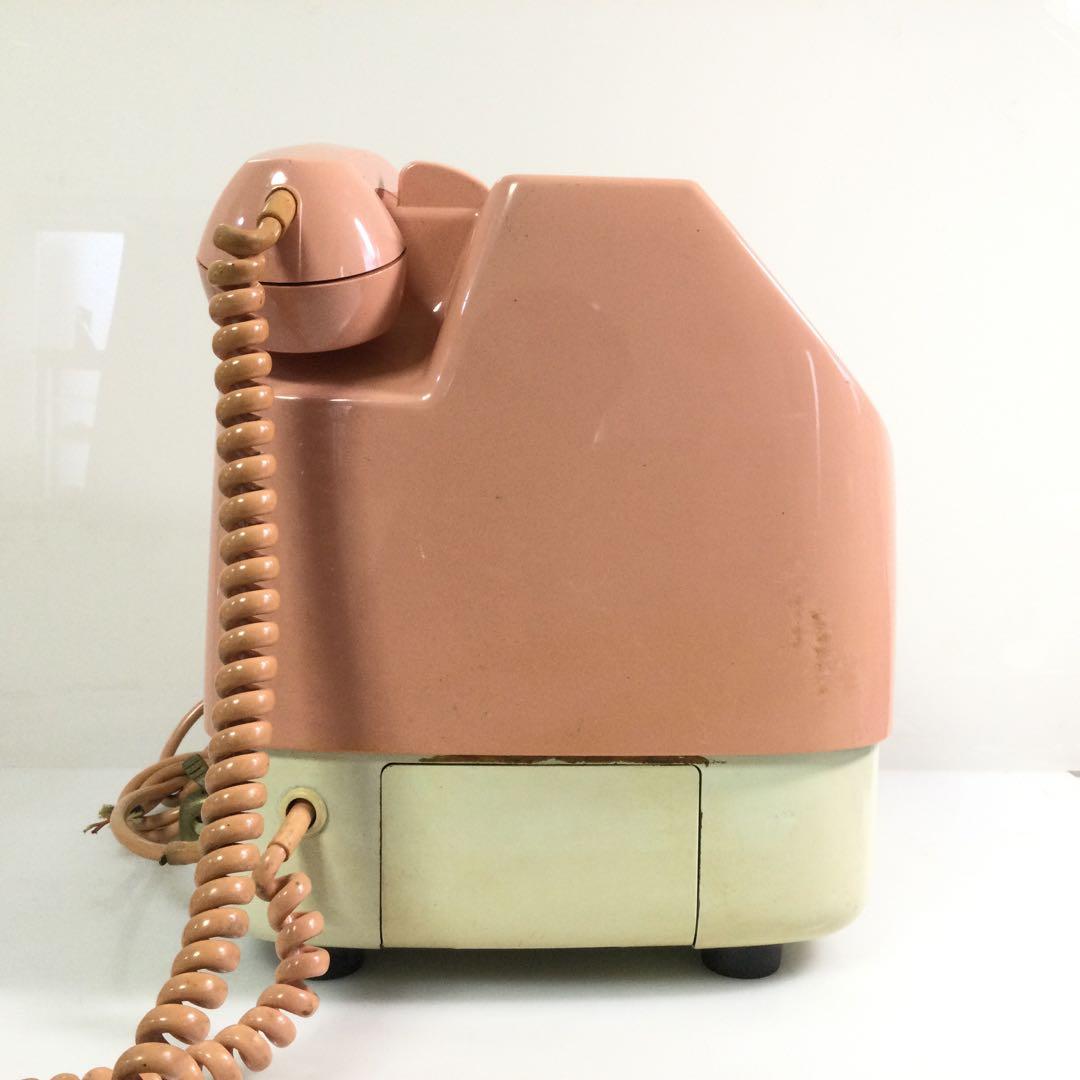 ピンク電話 公衆電話 1984年 田村電機製作所 昭和レトロ L271
