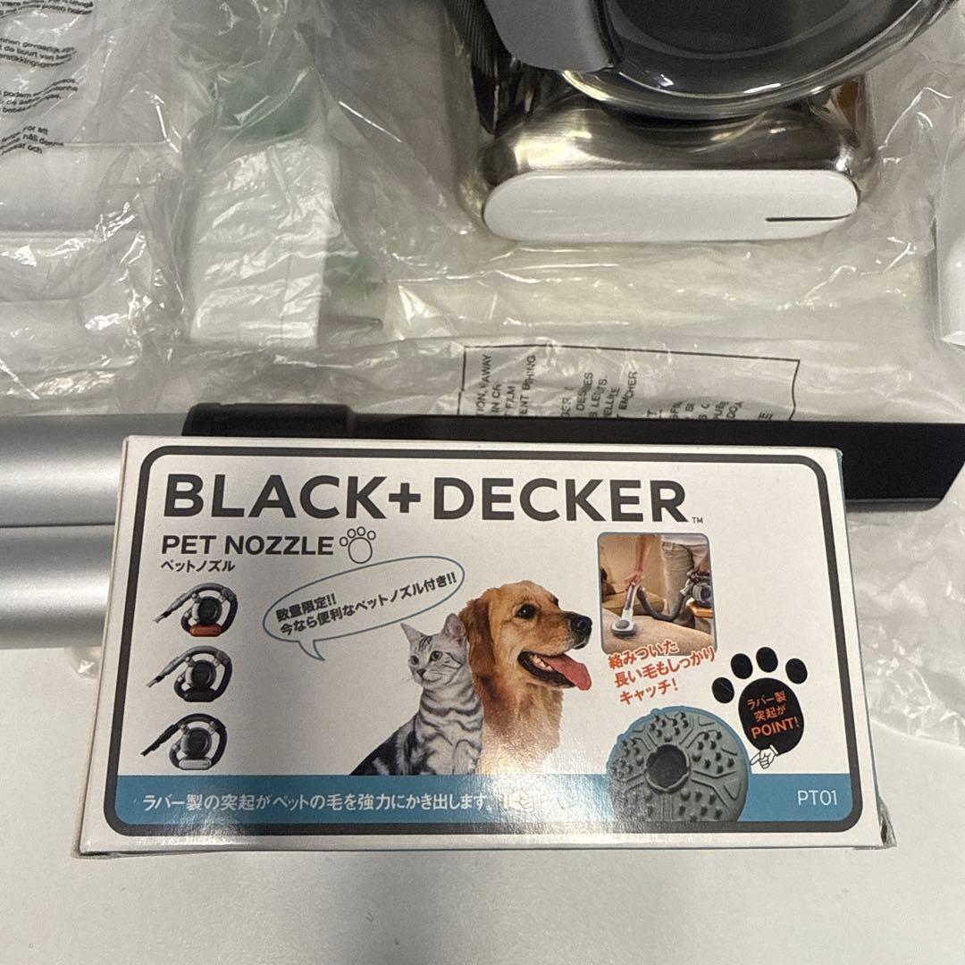 BLACK+DECKER コードレス掃除機 18V