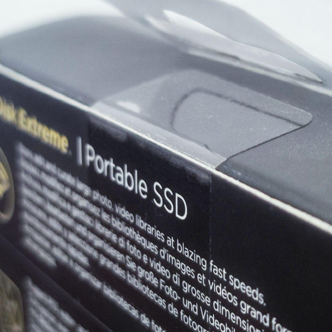 【未開封新品】SanDisk Extreme Portable SSD 4TB