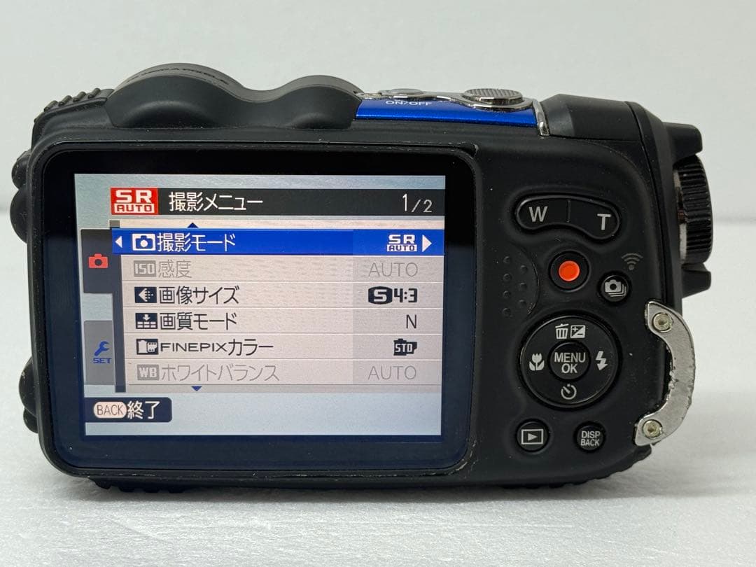 Fujifilm FinePix XP200 ブルー 動作確認済 防水コンデジ