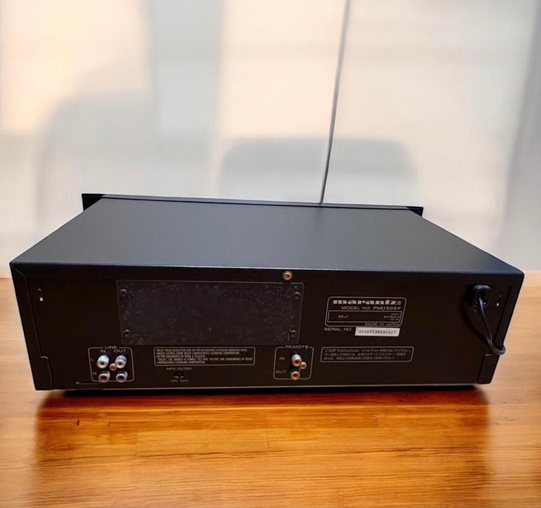 希少 Marantz PMD502F カセットデッキ プロフェッショナル