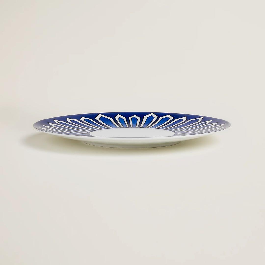 【新品・未使用】エルメス ブルーダイユール ディナープレート 2枚セット