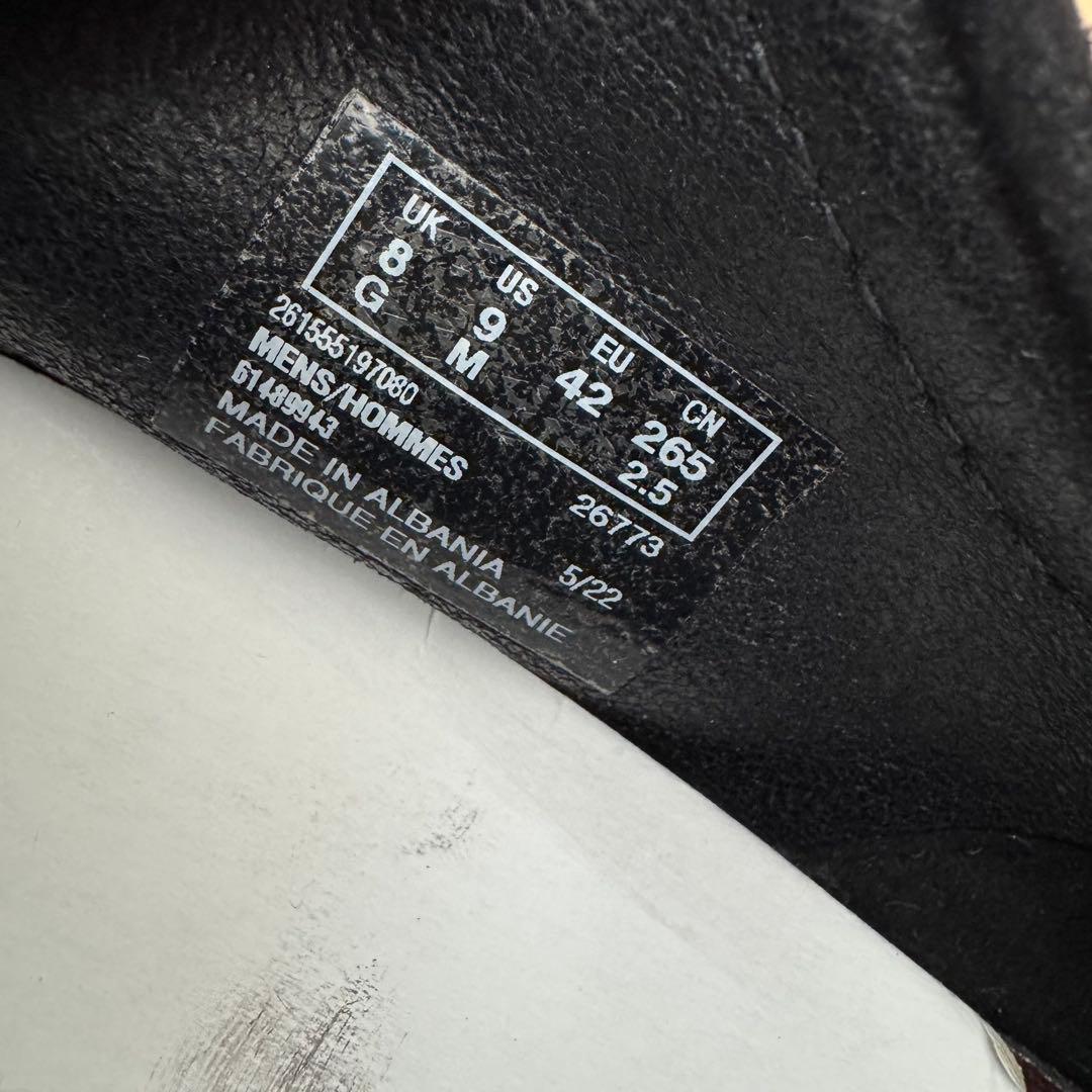 ぺ*ん様 クラークス Wallabee ワラビー（ブラックスエード）26.5