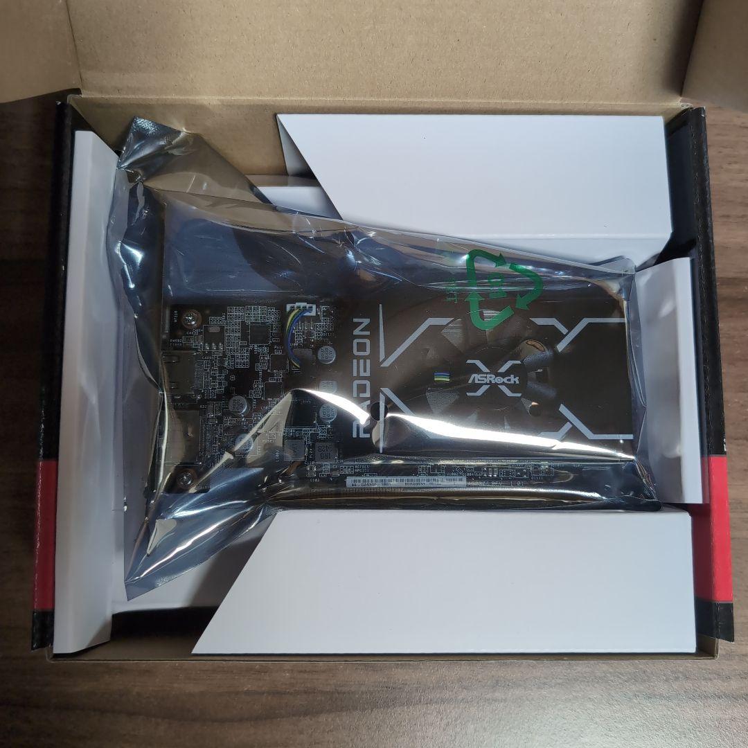 グラフィックボード・グラボ・ビデオカード ASRock Radeon RX 6400 4GB Low Profile