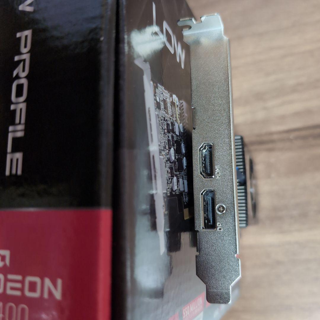 グラフィックボード・グラボ・ビデオカード ASRock Radeon RX 6400 4GB Low Profile