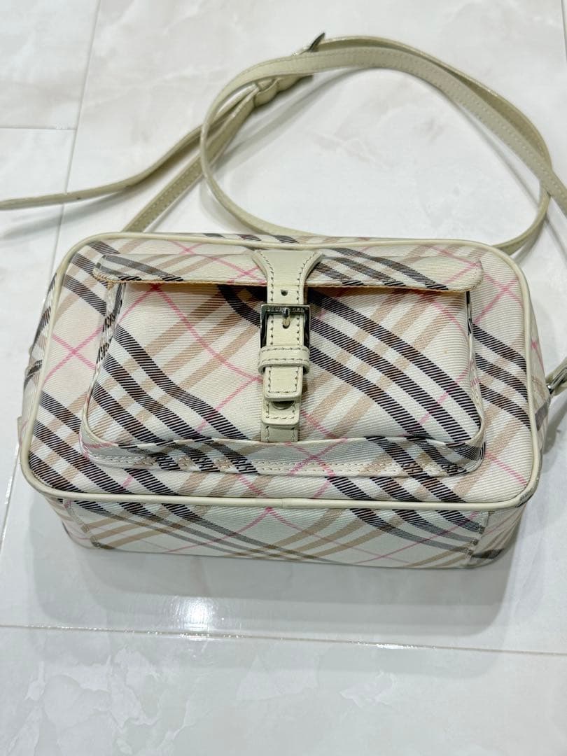 【美品】BURBERRY ブルーレーベル　ショルダーバッグ ノバチェック