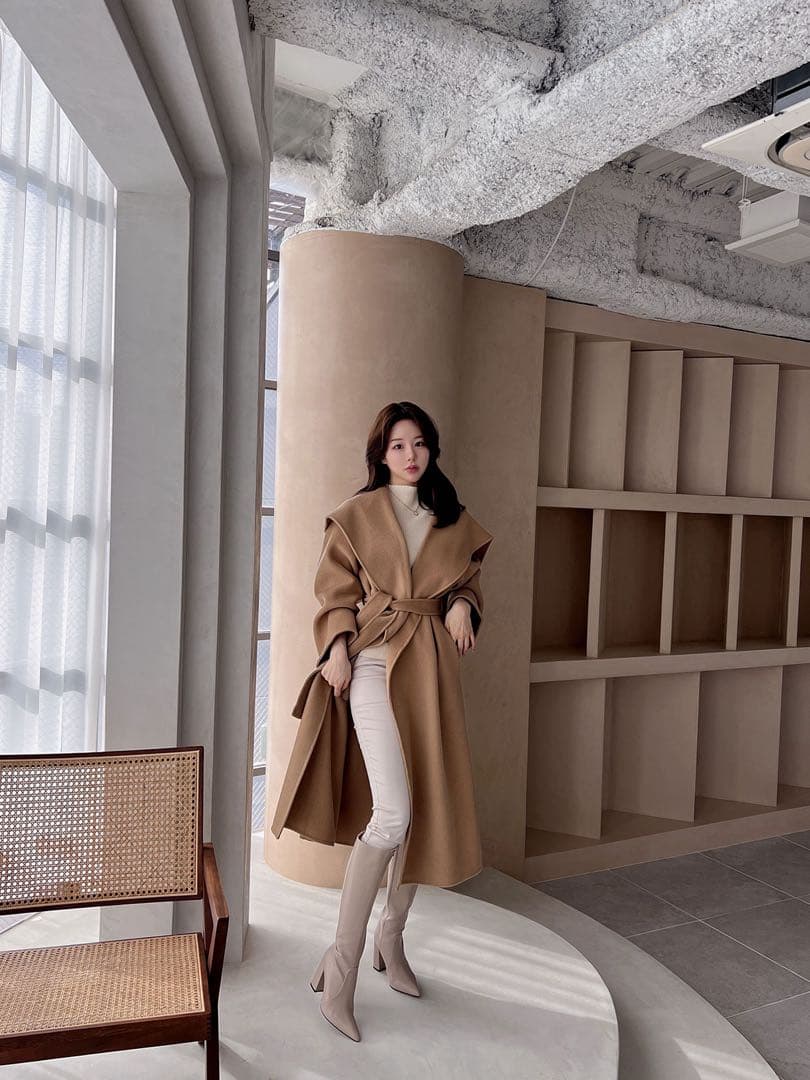 QUNG ラパンストレートロングブーツ