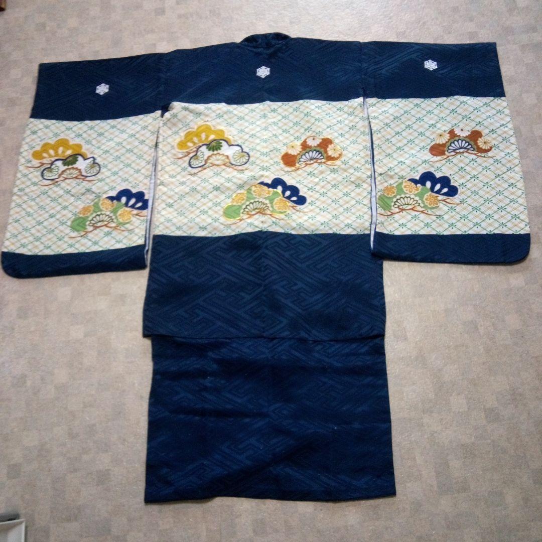 【七五三5歳男の子】羽織袴セット『小物付き』