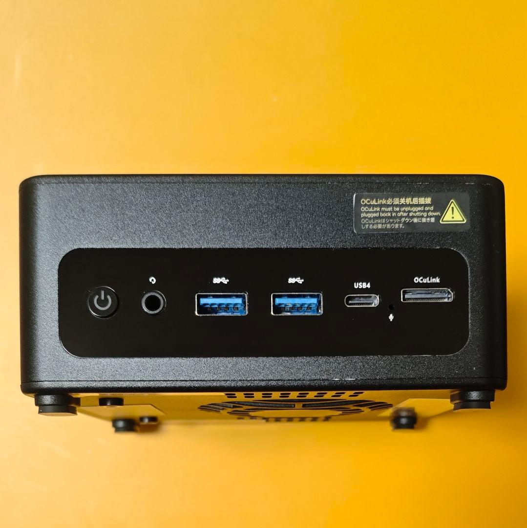 AOOSTAR MAX Ryzen7 8845HS 16GB/1TB ミニPC