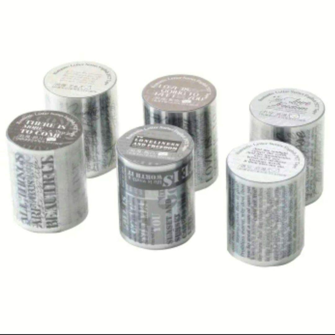 コラージュ　PETテープ　箱入りステッカー10点