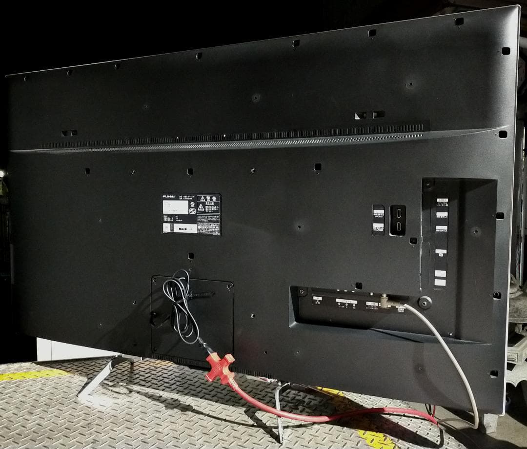 送料無☆55V型☆FUNAI☆LED液晶テレビ☆FL-55UD4100 録画内臓