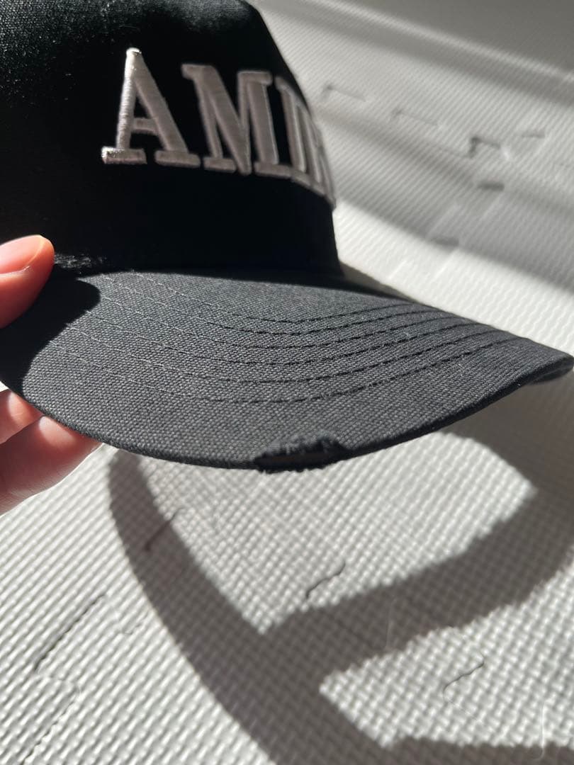 AMIRI ロゴ メッシュキャップ USA製 正規品 タグ有