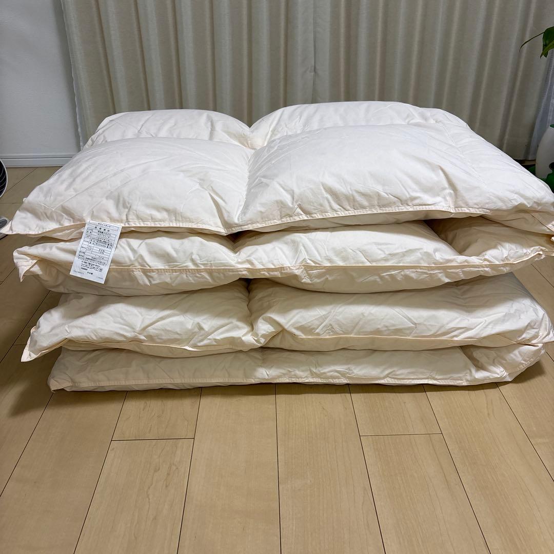 ホワイトダック 掛け布団 190x210 cm