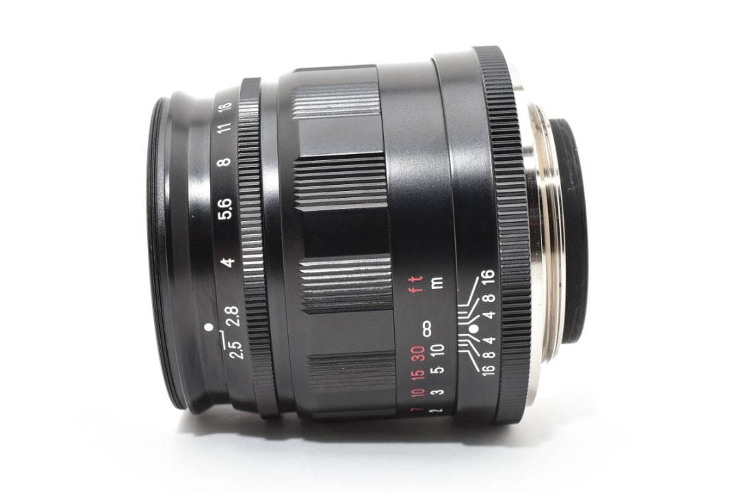 ★レア玉・外観美品Color Heliar 75 2.5 MC L Cosina