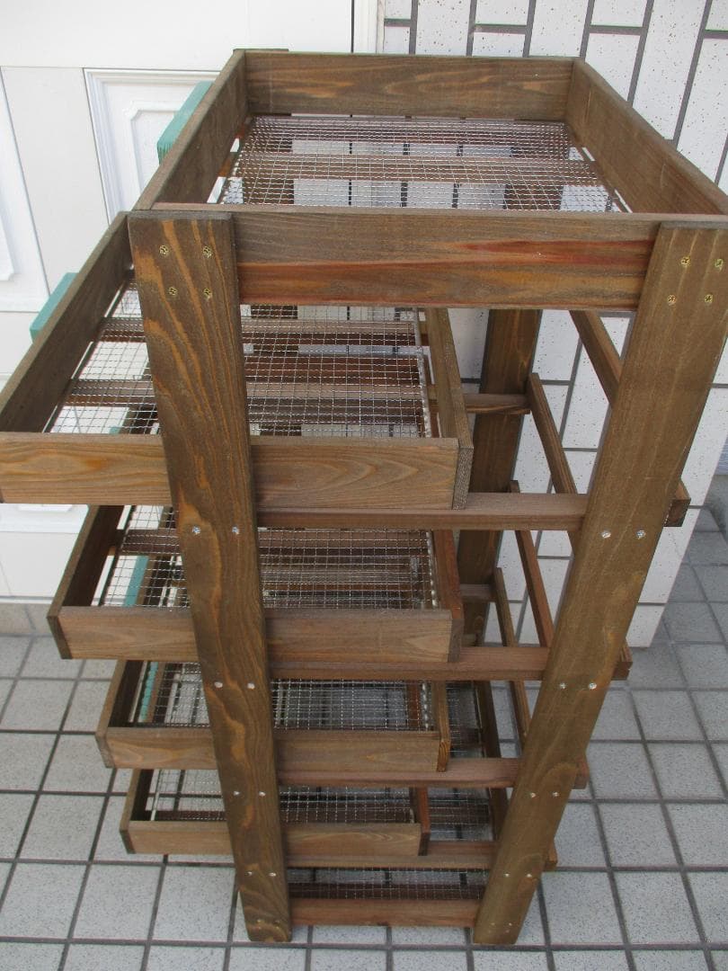 期間限定　６段トレー　多肉棚　プランター　スタンド　多肉植物棚　ラック　アガベ