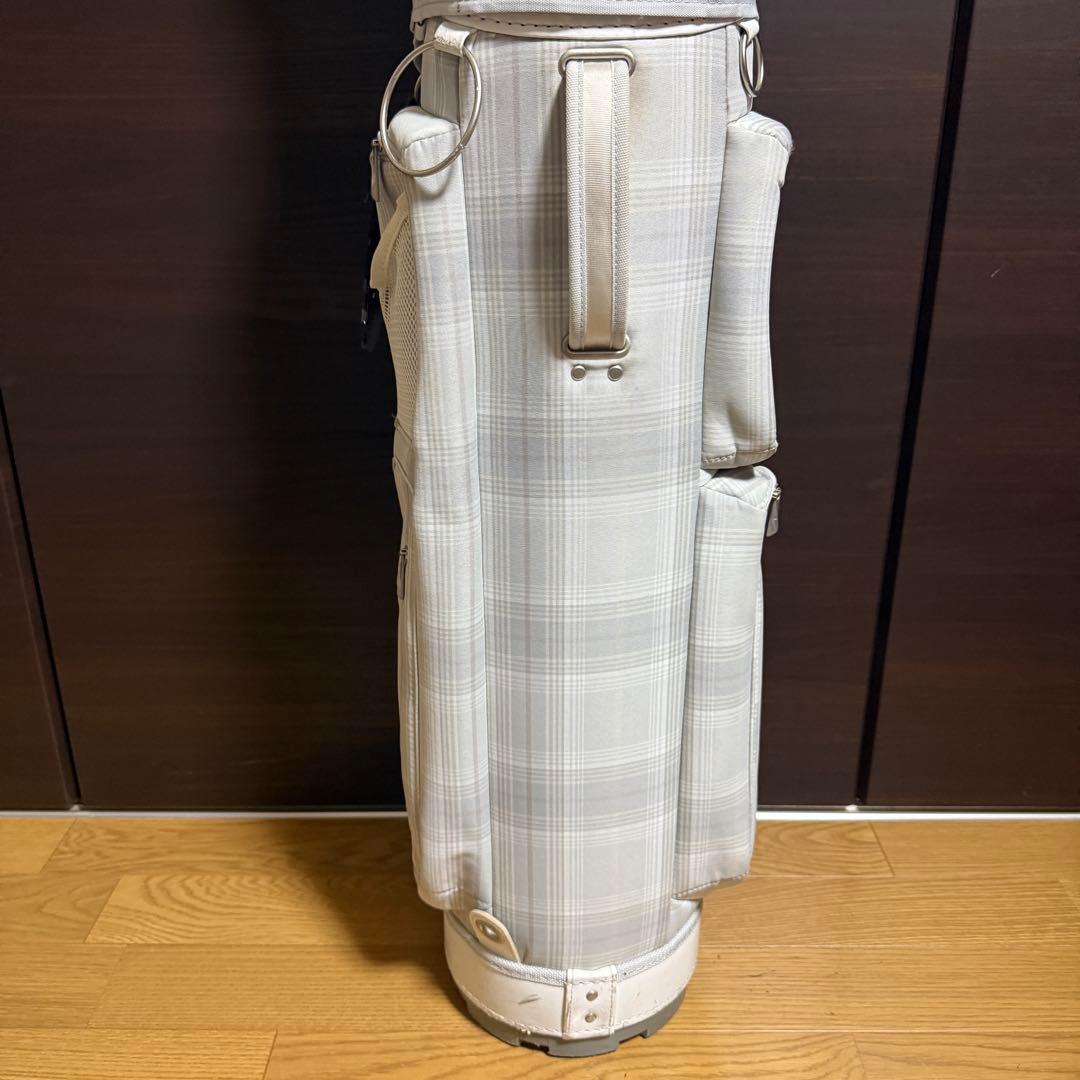 Nike golf キャディバッグ ゴルフバッグ チェック柄