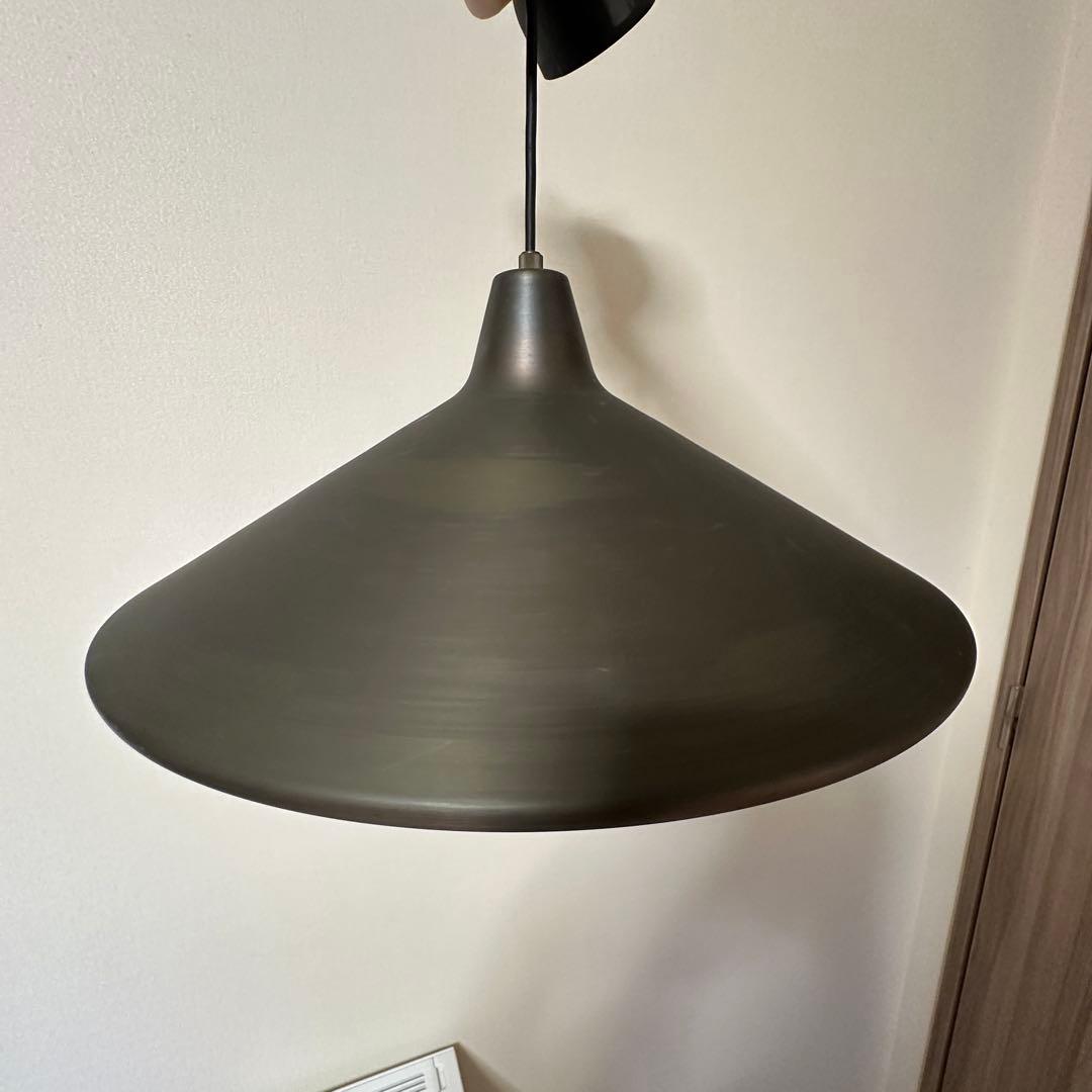 アンティークflame brass L 真鍮製ペンダントライト E26