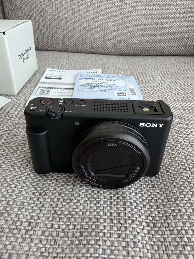SONYコンパクトデジタルカメラ VLOGCAM ZV-1M2