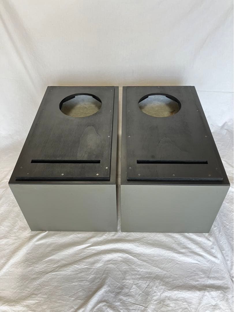 20cm用スピーカー　自作エンクロージャー　L.R 1set