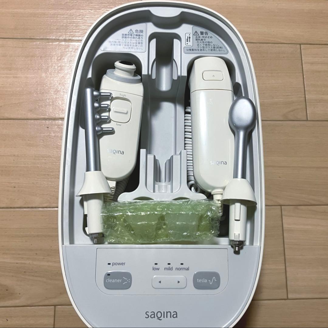 【新品ゴム付】サキナピノsaqinapinoスチーマー クリーナー テスラー