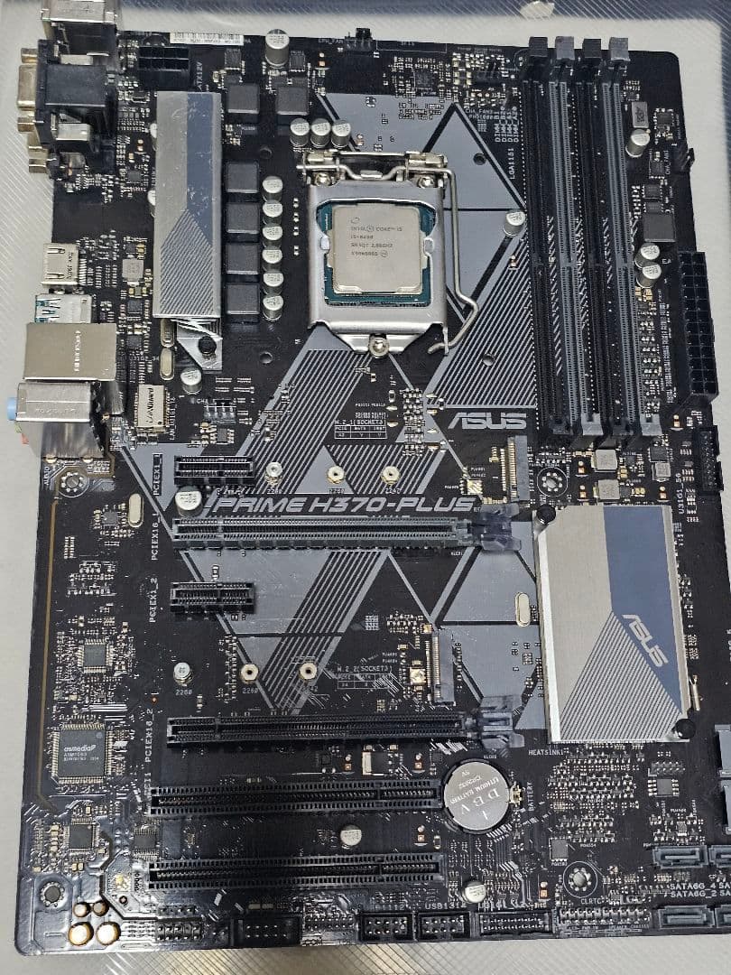 i5 8400 ASUS B360 - PLUS io パネルあり