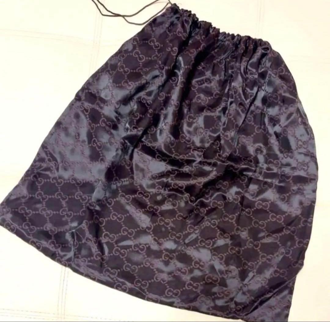 【保存袋付き】Gucci ロゴプリント ショルダーバッグ