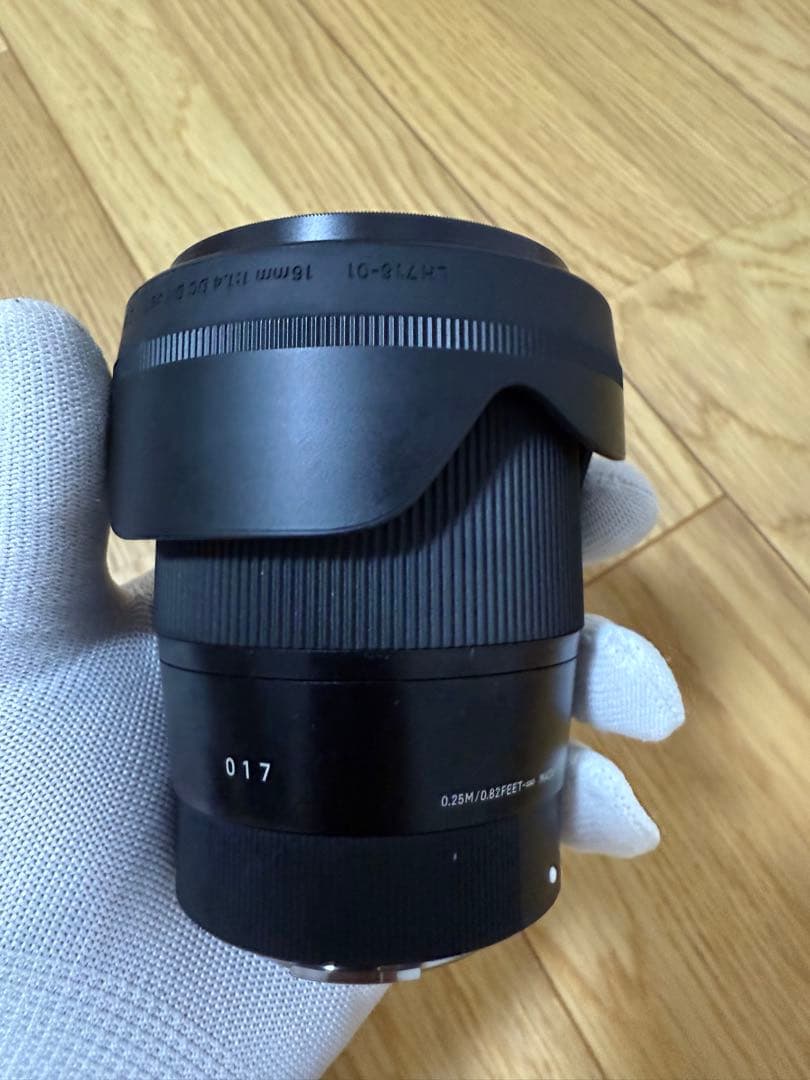 【美品】【箱説明書付き】SIGMA 18mm F1.4 DC DN レンズ