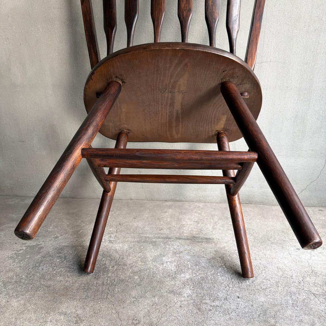 美品　Shin Lee シンリー ダイニングチェア ウィンザー　オーク材