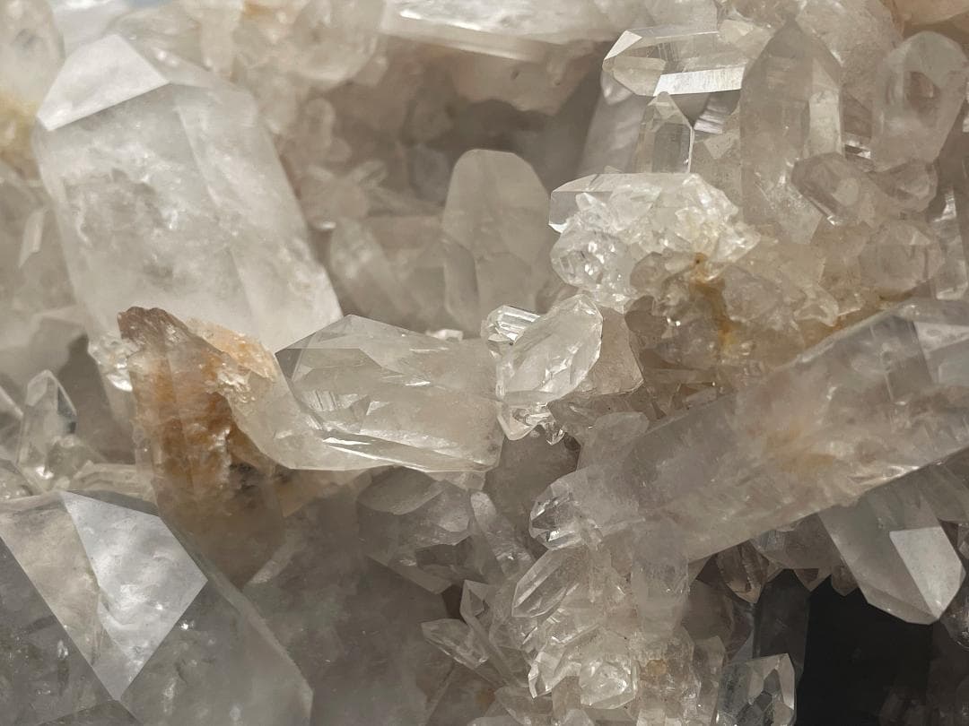 クラスター（アーカンソー水晶）