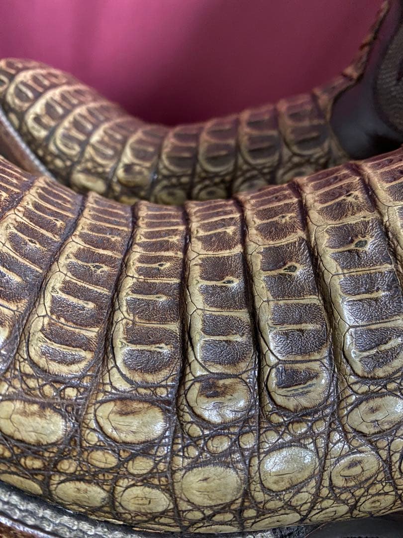 イガミ様ご購入用Western Boots◆クロコダイルレザー◆メンズウエスタン