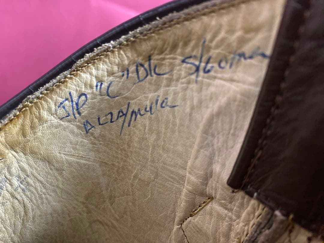 イガミ様ご購入用Western Boots◆クロコダイルレザー◆メンズウエスタン