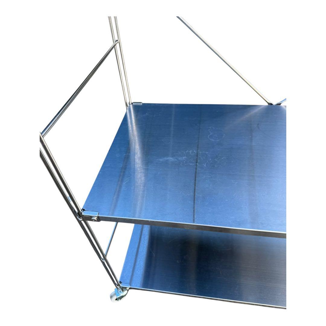 無印良品 ステンレスユニットシェルフ ワイド 小