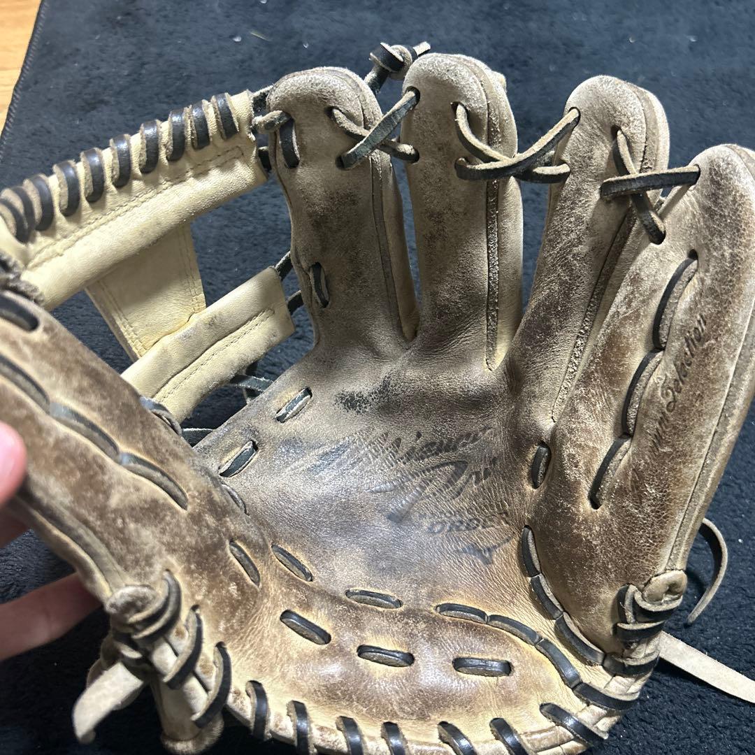 Mizuno 野球グローブ 硬式右投げ用 キャメル