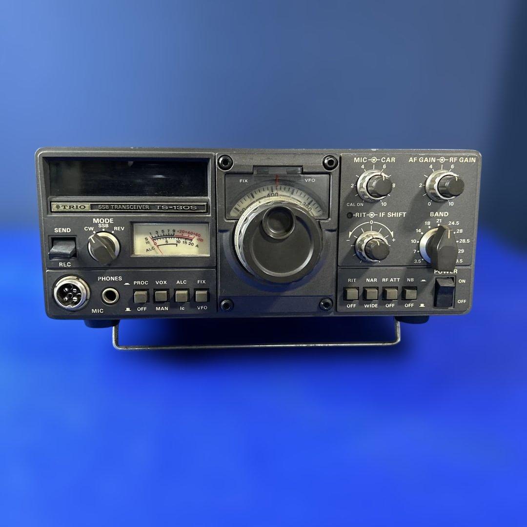 【ジャンク】TRIO SSB TRANSCEIVER TS-130S