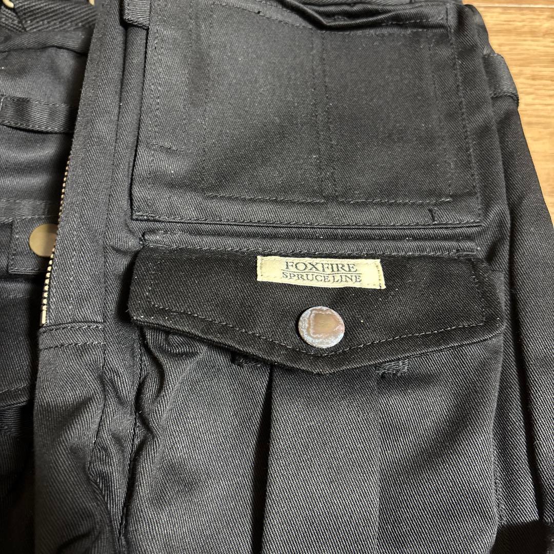 Foxfire ブラック フィッシングベスト