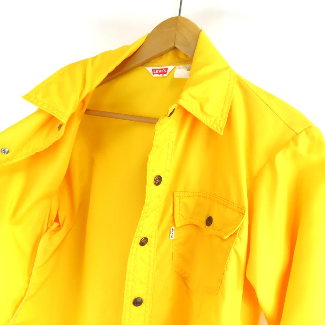 美品 70s VINTAGE USA製 Levis ナイロン コーチ ジャケット