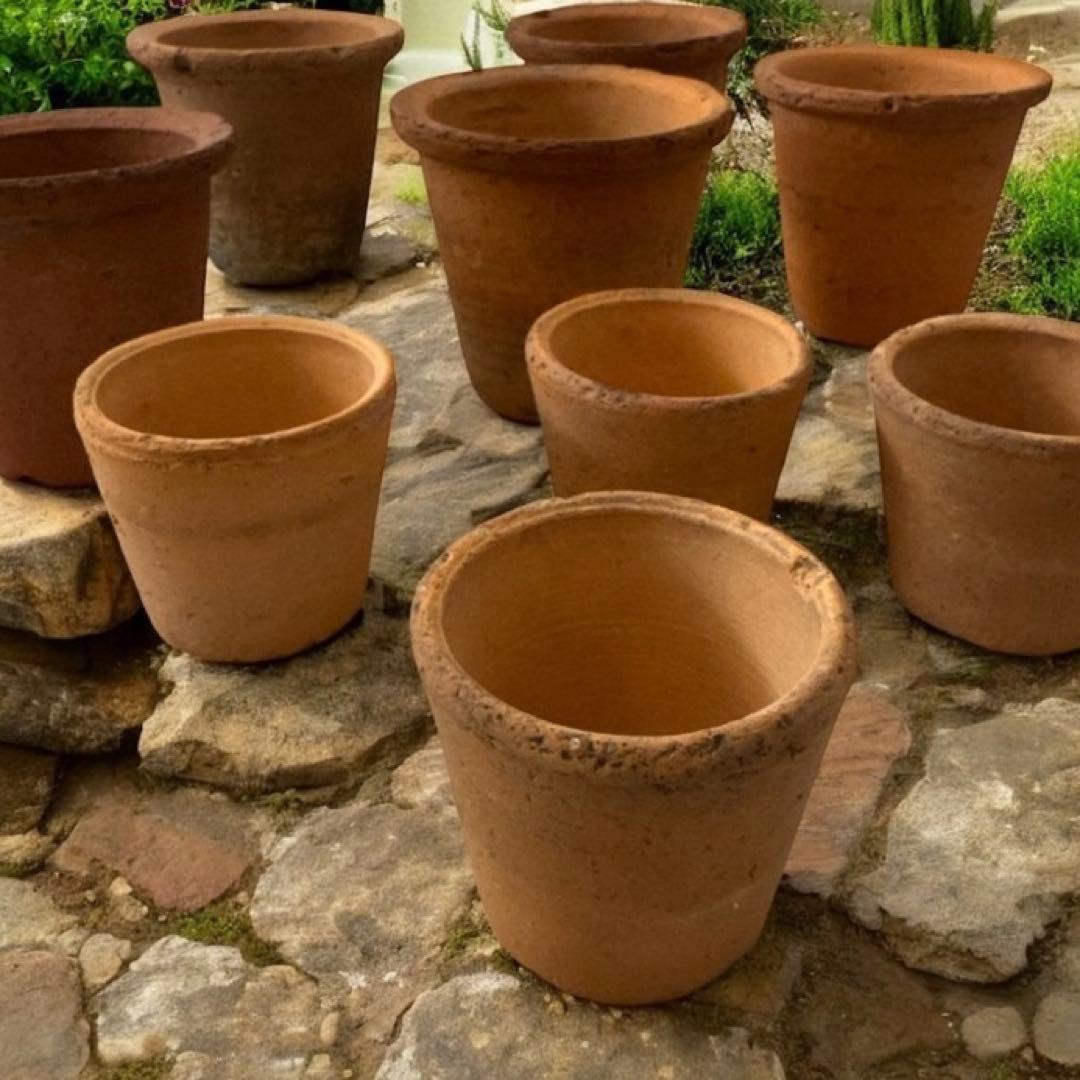 ヴィンテージ　た小さな可愛い　テラコッタポット 植木鉢　14個セット