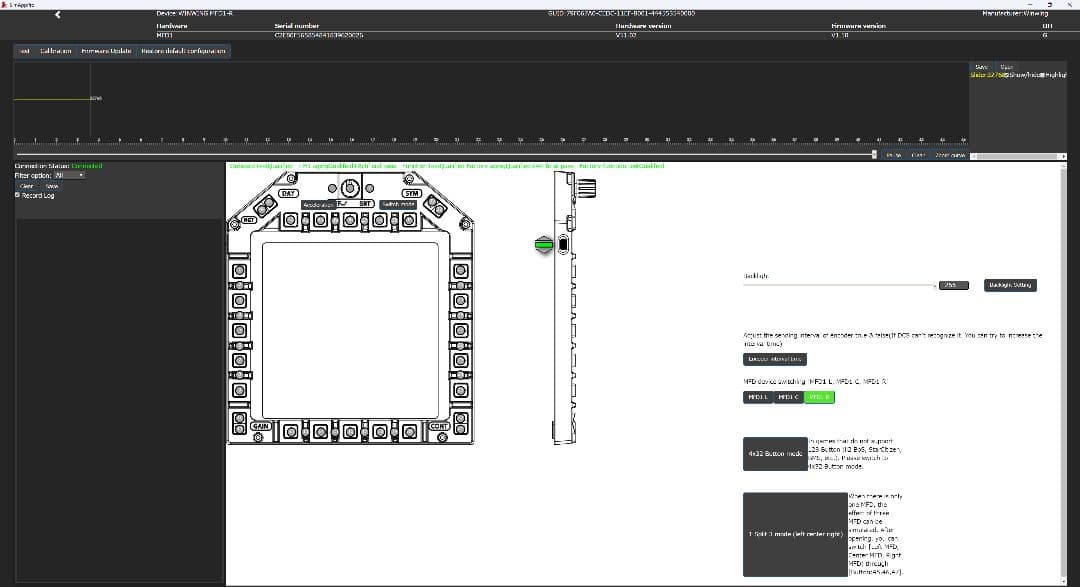 T*i様 WINWING MFD(USB3.0ディスプレイ付き)＋専用マウント