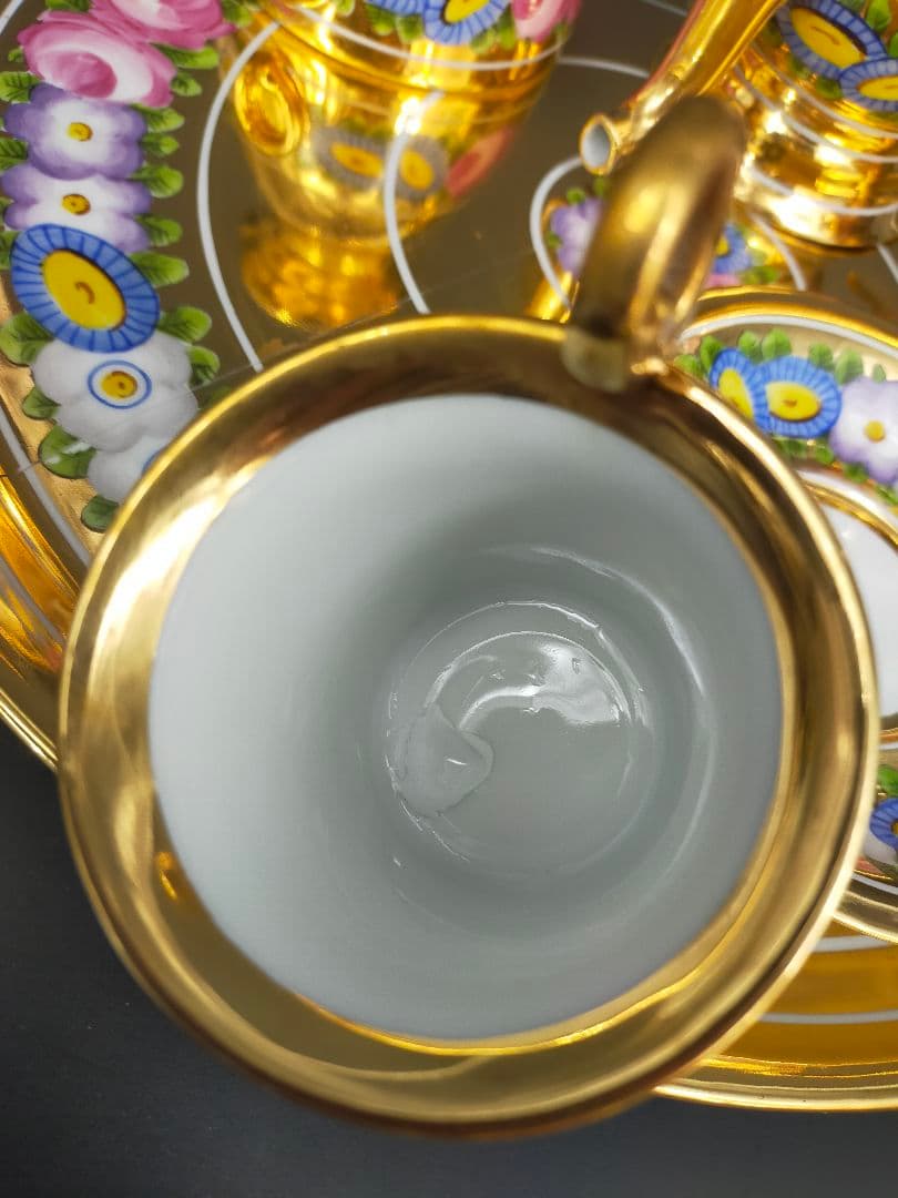 <迎賓館>リモージュアンティーク　テタテティーサービス　アフタヌーンティー