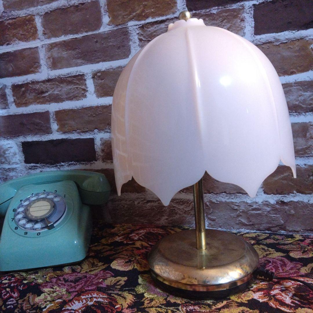 フロアスタンド antique flower type lamp