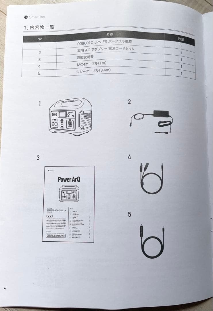 ポータブル電源『PowerArQ』と『ソーラーパネル』セット