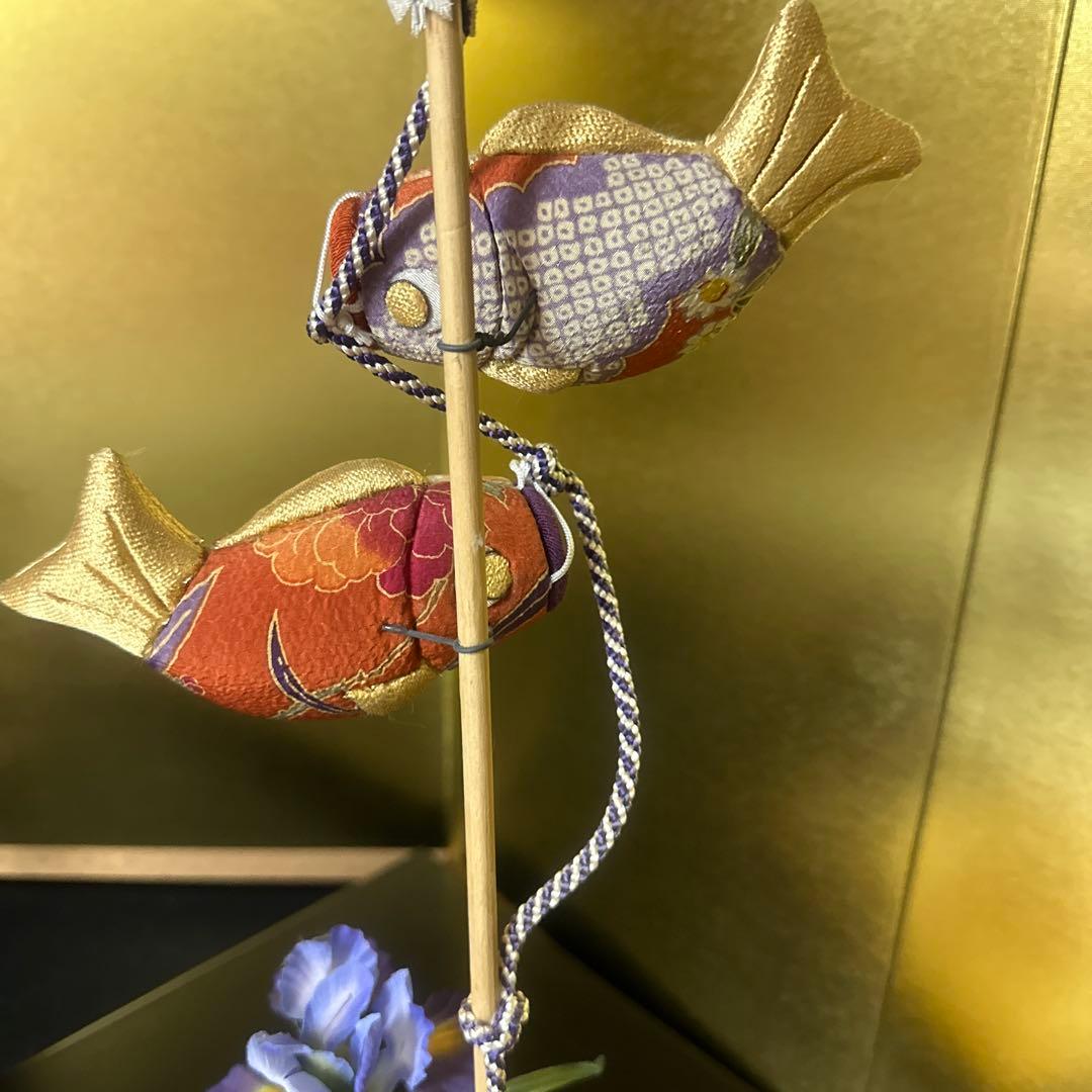 鯉のぼり、木目込み人形、手作り、5月人形