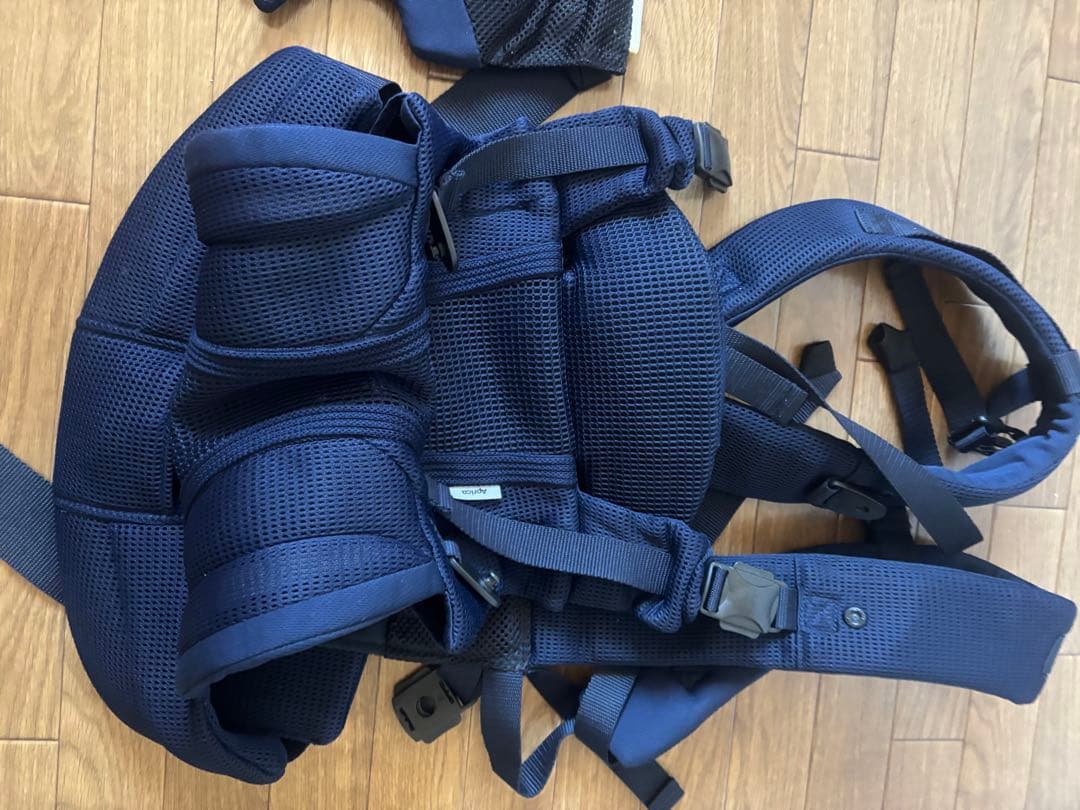 Aprica ラククリス 抱っこ紐 ネイビー美品