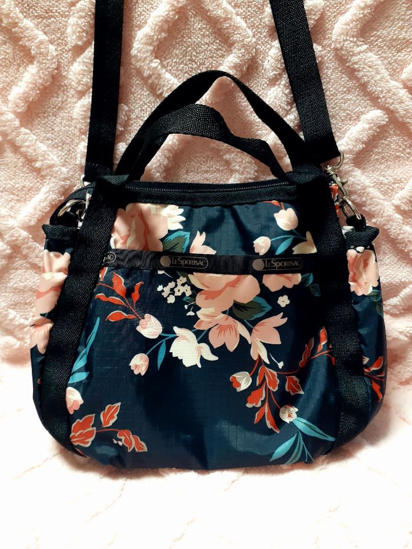 希少柄　レスポートサック　スモールジェニーショルダーバッグ 2way