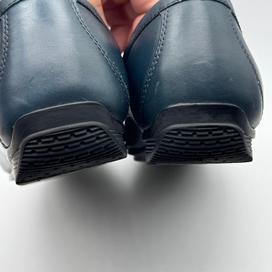 REGAL レザーローファー ネイビー 26 NC71 56HR