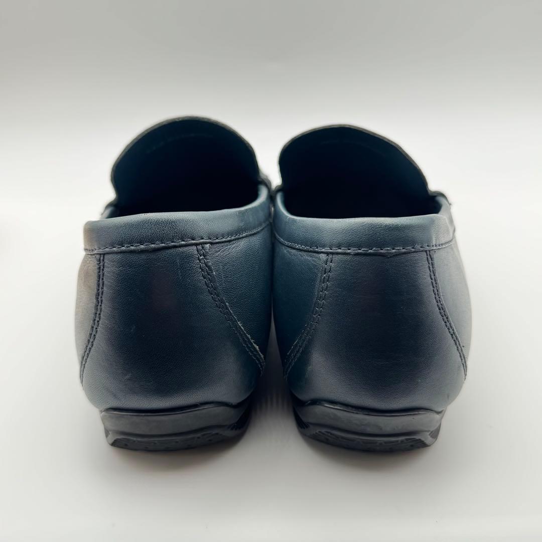 REGAL レザーローファー ネイビー 26 NC71 56HR