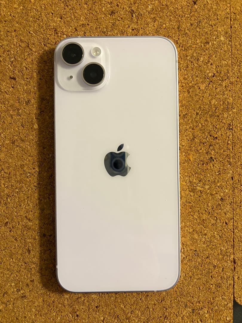 Apple iPhone 14 Plus 本体 パープル